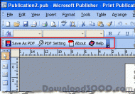 Publisher to PDF Converter screenshot